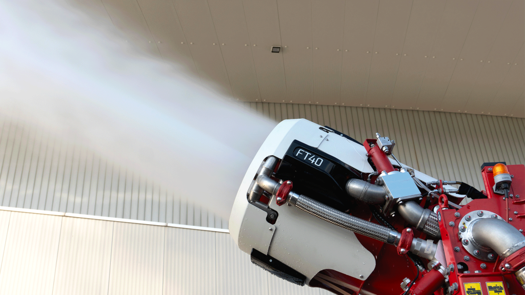 Turbine FT40 pour la protection incendie stationnaire
